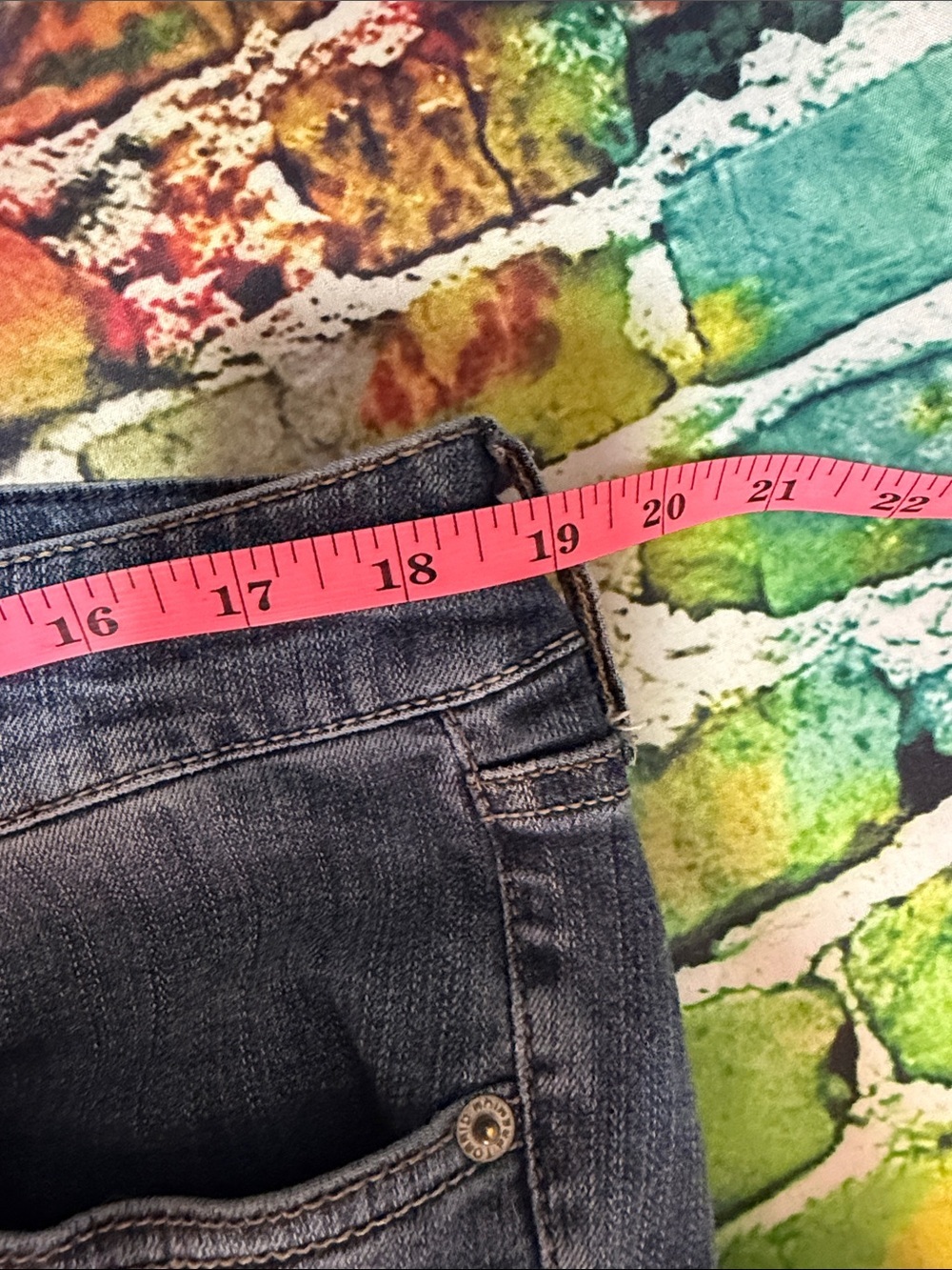 torrid Dark Blue Skinny Jeans plus size 16R - Picture 8 of 10